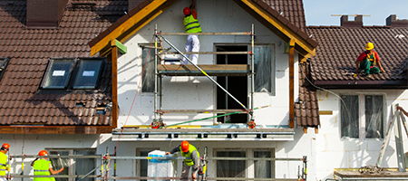 Zu den Leistungen unseres Teams in Neubiberg gehört der Anstrich von Fassaden und die Renovierung.